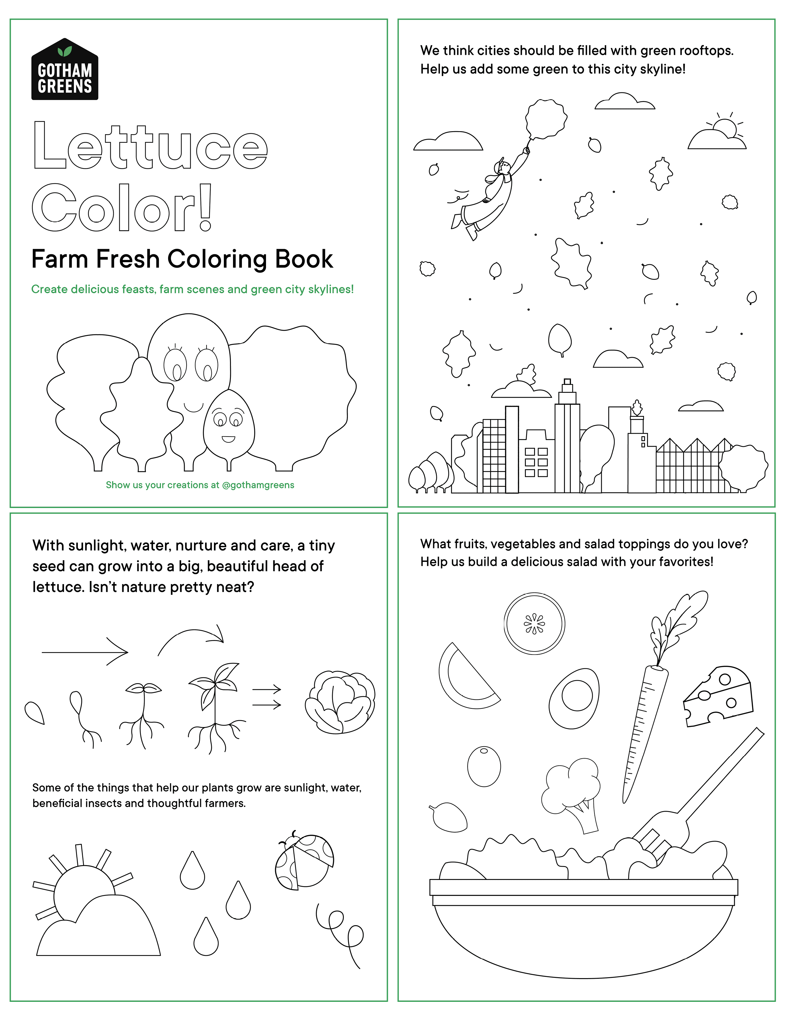 From the Farm to You Coloring Book